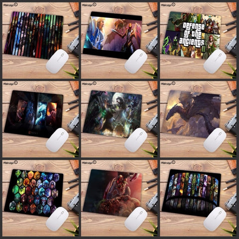 Mairuige Big promotion Design Speed DOTA 2 Game MousePads Computer Gaming Mouse Pad Gamer Play Mats Version Mousepad 22X18CM