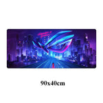 Fashion ASUS Gaming Large Mousepad Republic Of Gamers Keyboard Pad Locking Edge Rubber Otaku Mouse Pad Office Laptop Desk Mat