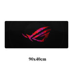 Fashion ASUS Gaming Large Mousepad Republic Of Gamers Keyboard Pad Locking Edge Rubber Otaku Mouse Pad Office Laptop Desk Mat