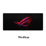 Fashion ASUS Gaming Large Mousepad Republic Of Gamers Keyboard Pad Locking Edge Rubber Otaku Mouse Pad Office Laptop Desk Mat
