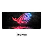 Fashion ASUS Gaming Large Mousepad Republic Of Gamers Keyboard Pad Locking Edge Rubber Otaku Mouse Pad Office Laptop Desk Mat