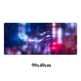 Fashion ASUS Gaming Large Mousepad Republic Of Gamers Keyboard Pad Locking Edge Rubber Otaku Mouse Pad Office Laptop Desk Mat