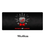 Fashion ASUS Gaming Large Mousepad Republic Of Gamers Keyboard Pad Locking Edge Rubber Otaku Mouse Pad Office Laptop Desk Mat