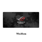 Fashion ASUS Gaming Large Mousepad Republic Of Gamers Keyboard Pad Locking Edge Rubber Otaku Mouse Pad Office Laptop Desk Mat