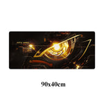 Fashion ASUS Gaming Large Mousepad Republic Of Gamers Keyboard Pad Locking Edge Rubber Otaku Mouse Pad Office Laptop Desk Mat