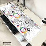 Hexagon Abstract padmouse 900x400x4mm gaming mousepad game HD print mouse pad gamer computer desk home mat notbook mousemat pc