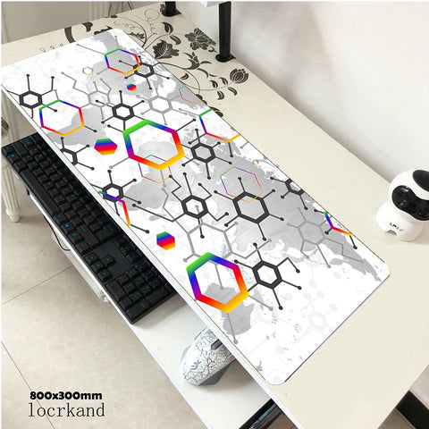Hexagon Abstract padmouse 900x400x4mm gaming mousepad game HD print mouse pad gamer computer desk home mat notbook mousemat pc