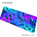 Hexagon Abstract padmouse 900x400x4mm gaming mousepad game HD print mouse pad gamer computer desk home mat notbook mousemat pc