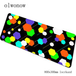 Hexagon Abstract padmouse 900x400x4mm gaming mousepad game HD print mouse pad gamer computer desk home mat notbook mousemat pc