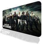 Large Size PUBG Gaming Mouse Pad PC Computer Gamer Game Mousepad Keyboard Wireless Mouse Mats Lock Edge Notebook Laptop Mats