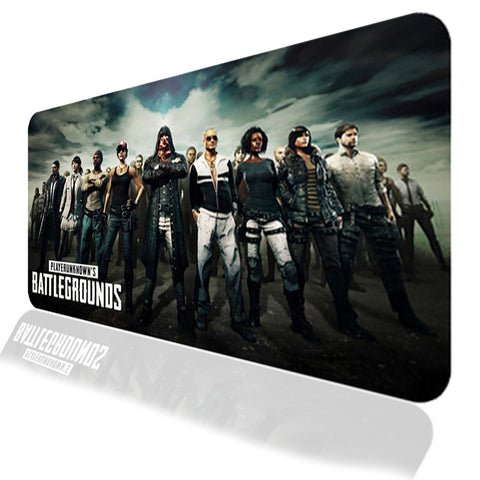 Large Size PUBG Gaming Mouse Pad PC Computer Gamer Game Mousepad Keyboard Wireless Mouse Mats Lock Edge Notebook Laptop Mats