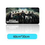 Large Size PUBG Gaming Mouse Pad PC Computer Gamer Game Mousepad Keyboard Wireless Mouse Mats Lock Edge Notebook Laptop Mats