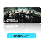 Large Size PUBG Gaming Mouse Pad PC Computer Gamer Game Mousepad Keyboard Wireless Mouse Mats Lock Edge Notebook Laptop Mats
