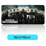 Large Size PUBG Gaming Mouse Pad PC Computer Gamer Game Mousepad Keyboard Wireless Mouse Mats Lock Edge Notebook Laptop Mats