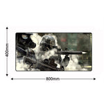 Call of Duty Large Locking Edge Gaming Computer Mouse Pad Non-slip Keyboard Laptop Game Gamer Office Desk Mousepad Mat 800*400mm