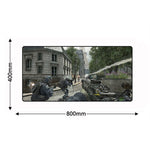 Call of Duty Large Locking Edge Gaming Computer Mouse Pad Non-slip Keyboard Laptop Game Gamer Office Desk Mousepad Mat 800*400mm