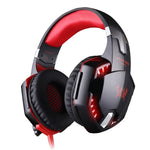 KOTION EACH G2200 Professional Gaming Headphone Stereo Headband Game Headsets PC Gamer USB7.1 Vibration Breathing LED Light Mic