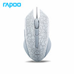 New Rapoo V18 Gaming Mouse 6 Buttons Wired USB Optical Mice Adjustable 2000DPI Professional Game for Laptops Desktop