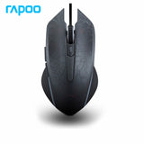 New Rapoo V18 Gaming Mouse 6 Buttons Wired USB Optical Mice Adjustable 2000DPI Professional Game for Laptops Desktop