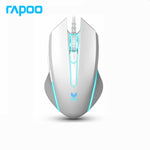New Rapoo V18 Gaming Mouse 6 Buttons Wired USB Optical Mice Adjustable 2000DPI Professional Game for Laptops Desktop