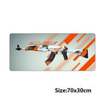 700*300mm gaming mouse pad for cs go asiimov awp ak 47 m4a4 p90 cs Butterfly knife for csgo skin mousepads for cs:go gamer