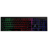 USB Wired Mechanical Feeling Keyboard with RGB Backlit Gaming Keyboard Waterproof 104Keys For PC Computer Gamer Overwatch Dota 2