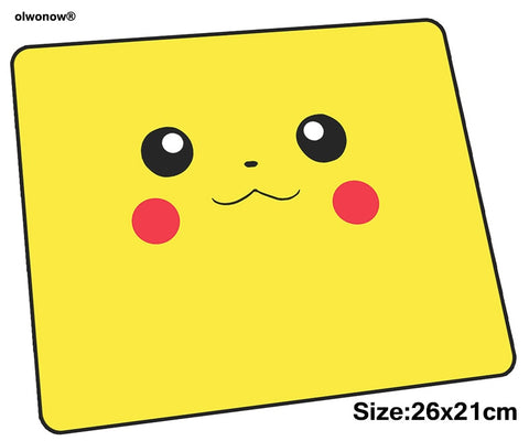 pokemons mousepad 26x21cm gaming mouse pad big gamer mat Indie Pop game computer desk padmouse keyboard Professional play mats