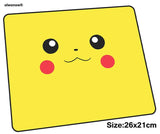 pokemons mousepad 26x21cm gaming mouse pad big gamer mat Indie Pop game computer desk padmouse keyboard Professional play mats