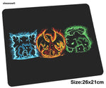 pokemons mousepad 26x21cm gaming mouse pad big gamer mat Indie Pop game computer desk padmouse keyboard Professional play mats
