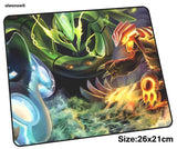 pokemons mousepad 26x21cm gaming mouse pad big gamer mat Indie Pop game computer desk padmouse keyboard Professional play mats