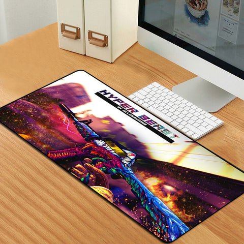 Large Gaming Mouse Pad Locking Edge CSGO Mice Keyboard Desk Protector Rubber Mat Gamer Anti-slip Mousepad XL For Dota 2 80x30cm