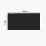 Rakoon Large Size Gaming Mouse Pad Anti-slip Natural Rubber PC Computer Gamer Mousepad Desk Mat Locking Edge for LOL DOTA2 CS GO