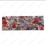 MaiYaCa  SLAM DUNK Office Mice Gamer Soft Mouse Pad Size for 30x80cm and 30x90cm Gaming Mousepads