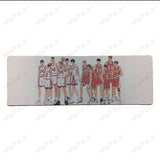 MaiYaCa  SLAM DUNK Office Mice Gamer Soft Mouse Pad Size for 30x80cm and 30x90cm Gaming Mousepads