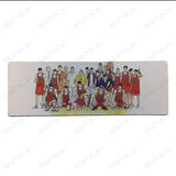 MaiYaCa  SLAM DUNK Office Mice Gamer Soft Mouse Pad Size for 30x80cm and 30x90cm Gaming Mousepads