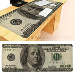 MaiYaCa Hot Sales Dollar Bills Retro Anti-Slip Durable Computermats Large Gaming Mouse Pad Lockedge Mouse Mat Keyboard Pad