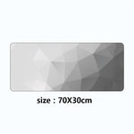 SIANCS Large 70X30cm Colorsful Polygon MousePad  XL Rubber Lock edge Laptop Fashion Mouse Mat Speed Gamer Gaming Mouse pad