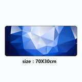 SIANCS Large 70X30cm Colorsful Polygon MousePad  XL Rubber Lock edge Laptop Fashion Mouse Mat Speed Gamer Gaming Mouse pad