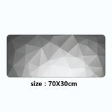 SIANCS Large 70X30cm Colorsful Polygon MousePad  XL Rubber Lock edge Laptop Fashion Mouse Mat Speed Gamer Gaming Mouse pad