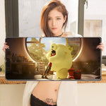 Large Gaming Mouse Pad 30*80CM Gaming Mousepad Anti-slip Natural Rubber Oversized Mat with Durable Stitched Locking Edges Ideal