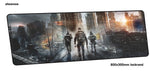 Tom clancy's The Division mousepad gamer large 800x300x3mm gaming mouse pad notebook accessories laptop padmouse ergonomic mat