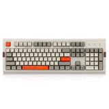 Ajazz AK510 104 Keys Mechanical Keyboard Retro Gaming Keyboard RGB Backlight Wired Keyboard Two-color PBT Ball Key Cap Ergonomic