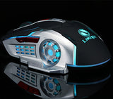 Professional Wired Gaming Mouse 6 Button 2400 DPI Adjustable Computer Optical LED Game Mice USB Games Cable Mouse LOL for Gamer