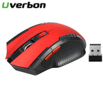 USB Wireless mouse 1200DPI Adjustable USB 3.0 Receiver Optical Computer Mouse 2.4GHz Ergonomic Mice For Laptop PC Mouse