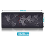 High Quality Locking Edge Gaming Mouse Pad Gamer Game Mouse pad mat Old World Map Mousepad mat Anti-slip Natural Rubber
