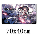 FFFAS Large 70x40cm XL Japan Anime Mousepad Game Gamer Gaming Mouse Pad Nice Beautiful Pure Cute Youth Girl Japanese Soft Mat