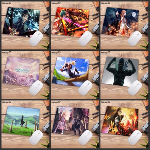 Mairuige Big Promotions Japan Anime Mouse pad Gamer gaming Speed Mousepad keyboard mat for Boy Indoorsman Sword Art Online