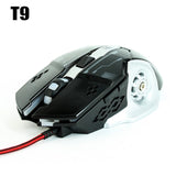 Wired PC Gaming Mouse 6 Button 3200 DPI LED Optical USB Computer Mouse Gamer Mice Game Mouse Silent Miouse for Computer Laptop